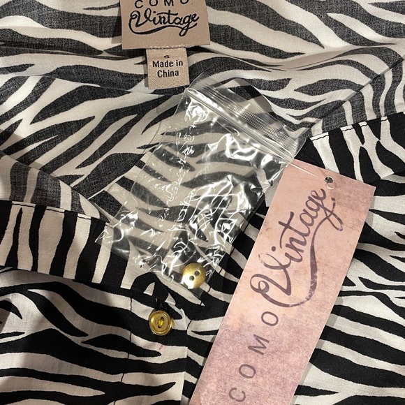 Como Vintage zebra print tunic - Picture 4 of 4